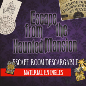 Haunted Mansion - Escape room descargable - material en inglés