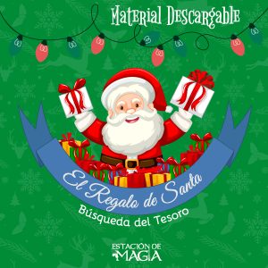 El regalo de Santa - búsqueda del tesoro para armar en casa